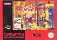Magic Boy PAL Super Nintendo PAL box art
